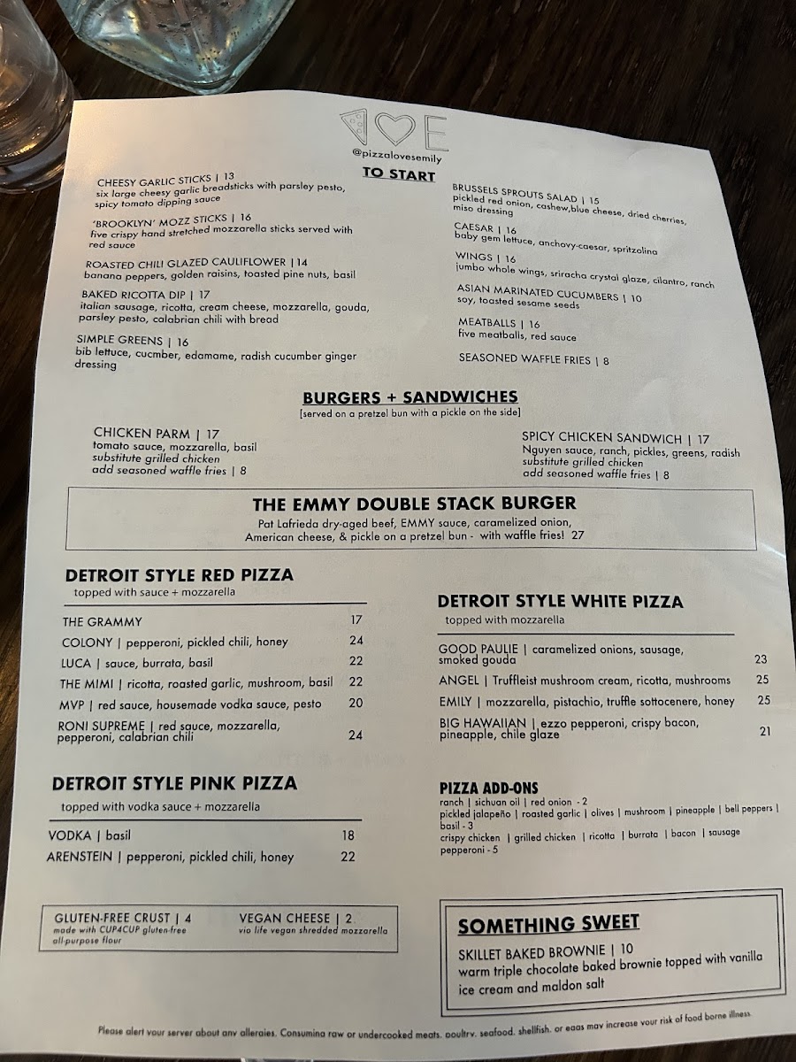 Menu - Emily photo 10
