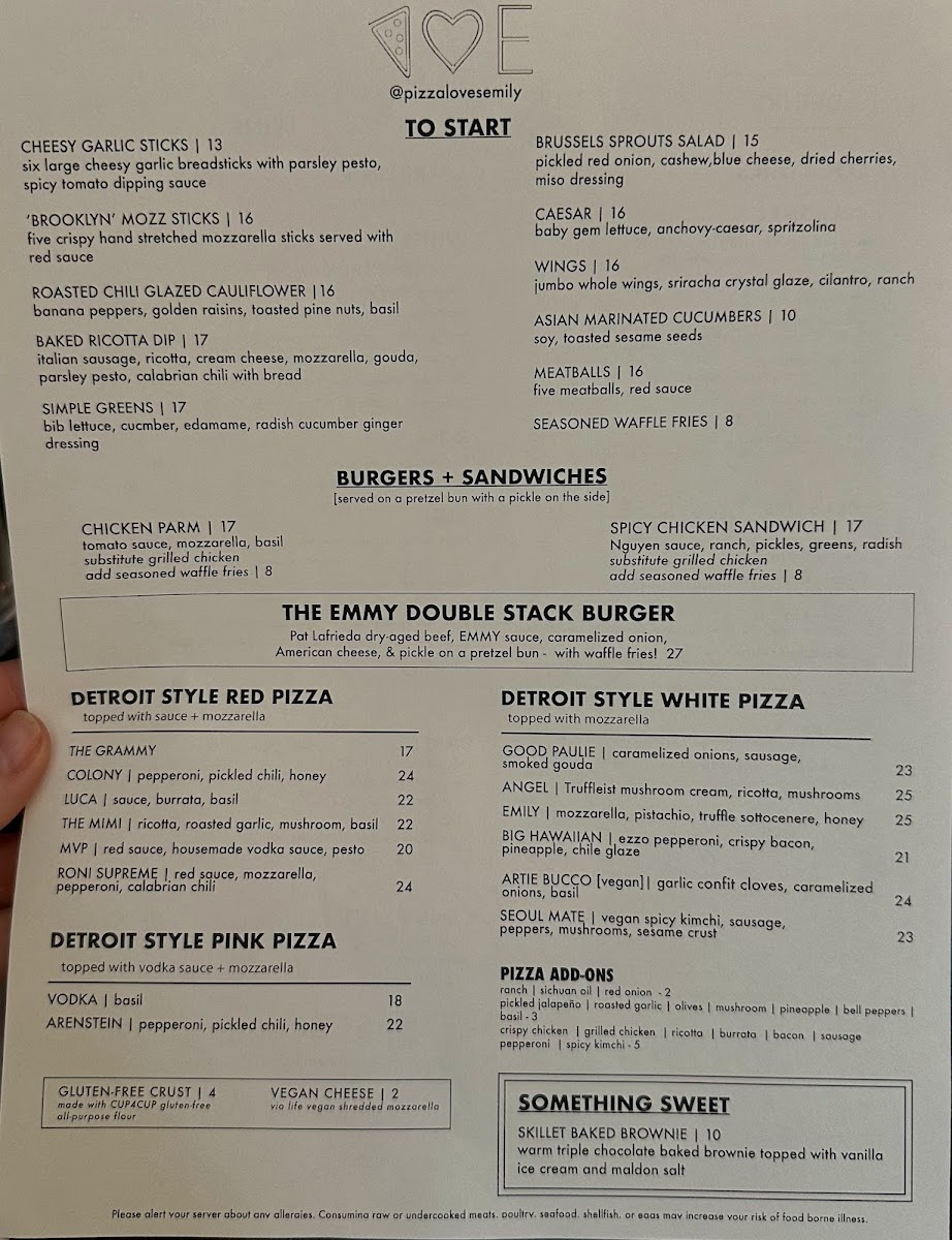 Menu - Emily photo 6