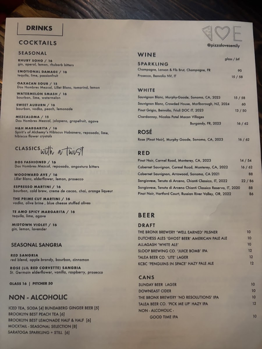 Menu - Emily photo 9